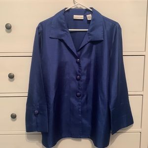 Royal Blue Shirt/Blazer
